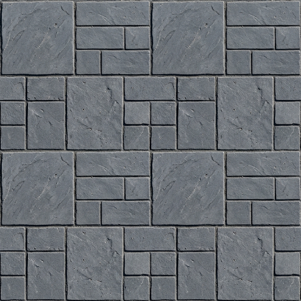 Ashlar Slate Pattern